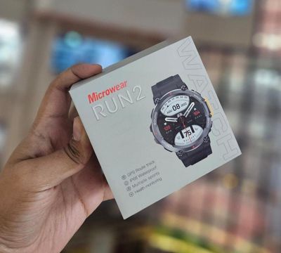 Microwear Run2 Sports Smart Watch – Silver_img_1