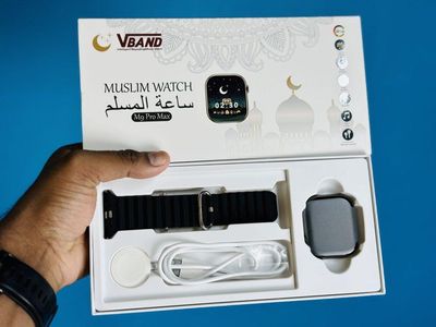Muslim Smartwatch M9 Pro Max – Black Color_img_1
