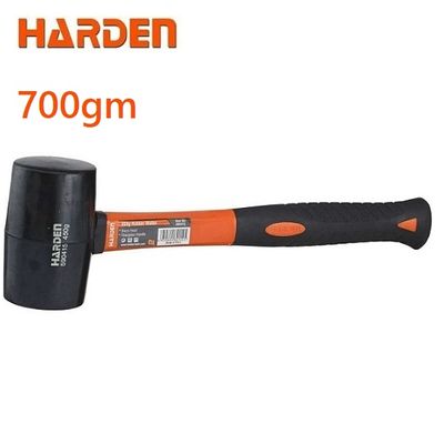 HARDEN Rubber Mallet (250gm | 500gm | 700gm ) with Fiberglass Handle Professional 590412 | 590415 | 590417_img_5