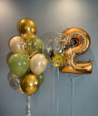Number & Customize Helium Balloons Any Colour Can Choose it_img_0