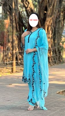 এমব্রয়ডারি কটন থ্রিপিস (৩ টি কালার একসাথে)_img_2
