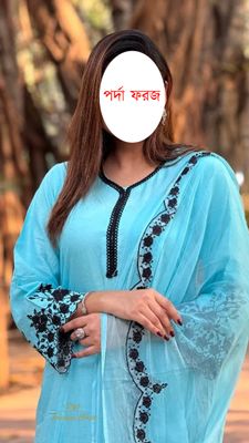 এমব্রয়ডারি কটন থ্রিপিস (৩ টি কালার একসাথে)_img_3