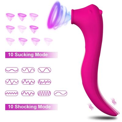 Powerful Clitoris Sucking Vibrator for Women Nipple Oral Vacuum Stimulator Massager Dildo Female Masturbator Sex Toys for Adult_img_1