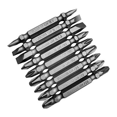 HARDEN 9pcs Magnetic Screwdriver Bit Set – Double-Sided Slotted, Phillips & Pozi Tips; 550601_img_0