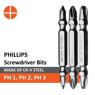 HARDEN 9pcs Magnetic Screwdriver Bit Set – Double-Sided Slotted, Phillips & Pozi Tips; 550601_img_2