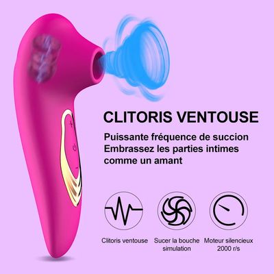 Adult Products Sucker Vibrator Female Clitoris Sucking Clit Oral Vacuum Stimulator Nipple Vagina Sex Toys for Women Masturbator_img_1
