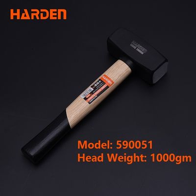 HARDEN Stoning Hammer ( 1.0Kg | 1.5Kg | 2.05Kg ) With Wood Handle; 590051 | 590055 | 590060_img_5