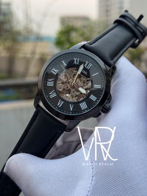 FOSSIL AUTO BLACK BELT BLACK DIAL_img_0