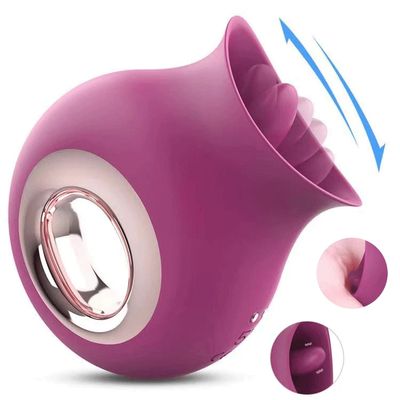 Tongue Vibrator for Women G-Spot Clitoris Stimulator Nipple Licking Massager Erotic Machine Sex Toy for Adult Female Masturbator_img_0