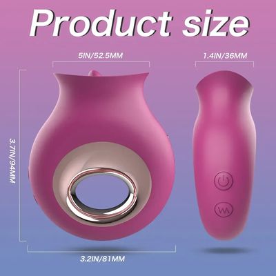 Tongue Vibrator for Women G-Spot Clitoris Stimulator Nipple Licking Massager Erotic Machine Sex Toy for Adult Female Masturbator_img_3
