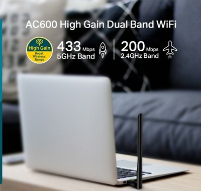 TP-Link Archer T2U Plus – High-Gain Wi-Fi Adapter for Ultra-Fast Internet_img_0