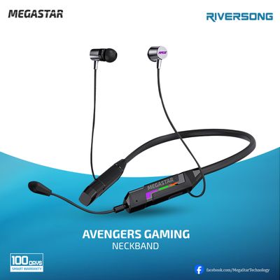 MEGASTAR AVENGERS SERIES Gaming Neckband G001_img_2