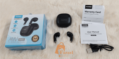 Foomee PA01 Mini Wireless Earbuds - Black_img_3