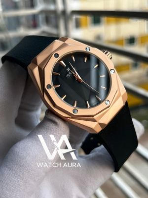 Hublot Orlinski Automatic Titanium Rose Gold Black Dial_img_0