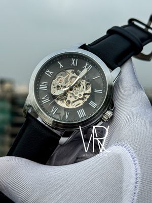 FOSSIL AUTO BLACK BELT SILVER CASE_img_0