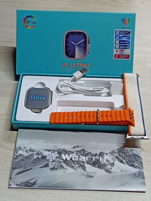 V9 Ultra 2 Smartwatch – Orange Color_img_0