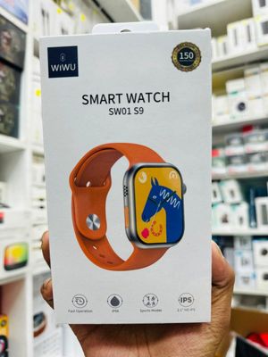 WiWU Smart Watch SW01 S9 Smartwatch – Orange Color_img_1
