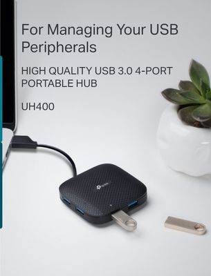TP-Link UH400 – High-Speed 4-Port USB 3.0 Hub_img_0