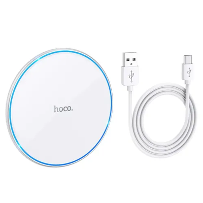 Hoco CW6 Pro 15W Wireless Charger (White) ._img_0