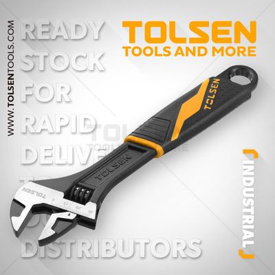Tolsen Adjustable Wrench (150mm, 6 Inch) Model 15308_img_2