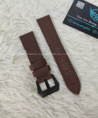 Naviforce Gents 22mm Chocolate Colored Watch Belt_img_1
