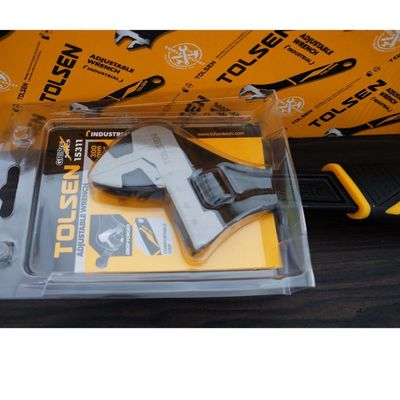 Tolsen Adjustable Wrench (300mm, 12”) Industrial GRIPro Series Model 15311_img_3