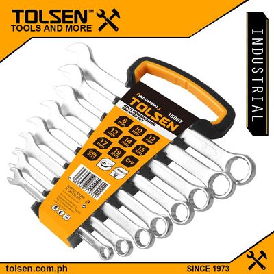 Tolsen 8Pcs Combination Spanner Set Model 15887_img_1
