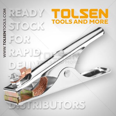Tolsen 500Amp Earth Clamp For Welding Ground Brass Grip 44941_img_0