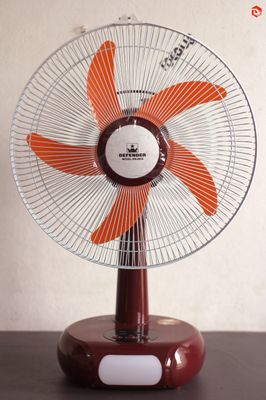 DEFENDER KN-2414 14Inch Rechargeable AC/DC Table Fan