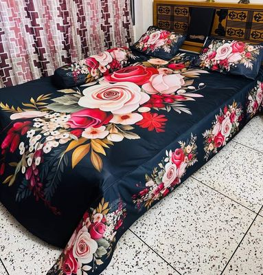 Primium 3D Bedsheet Four Piece Set_img_8