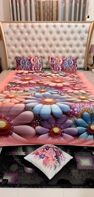 Primium 3D Bedsheet Four Piece Set_img_17