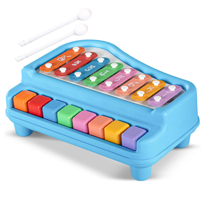 2 in 1 Piano Xylophone with 7 Keys_img_0