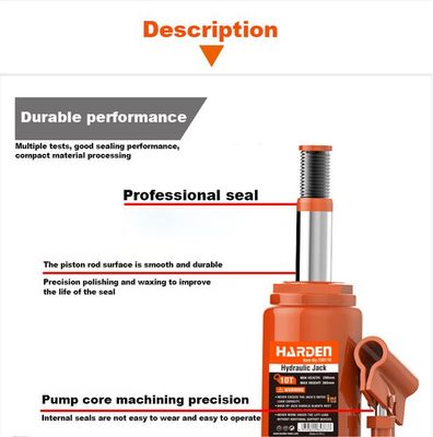 HARDEN Hydraulic Bottle Jack( 2 Ton |  3 Ton | 5 Ton | 10 Ton | 50 Ton ), Heavy Duty Car & Truck Lifting Jack; 730102_img_2