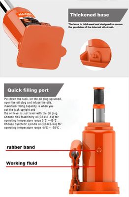 HARDEN Hydraulic Bottle Jack( 2 Ton |  3 Ton | 5 Ton | 10 Ton | 50 Ton ), Heavy Duty Car & Truck Lifting Jack; 730102_img_3