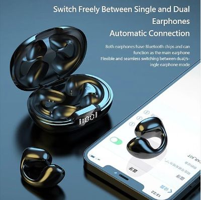 Painless Wear Ear-clip Earphones,_img_5