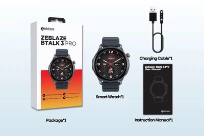 Zeblaze Btalk 3 Pro AMOLED Display Smart Watch – Pink Color_img_1