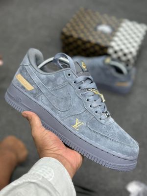 Nike X Air Force 1 Low’ LV “Gray Gold” (1:1)_img_2