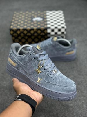 Nike X Air Force 1 Low’ LV “Gray Gold” (1:1)_img_3