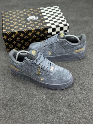 Nike X Air Force 1 Low’ LV “Gray Gold” (1:1)_img_4