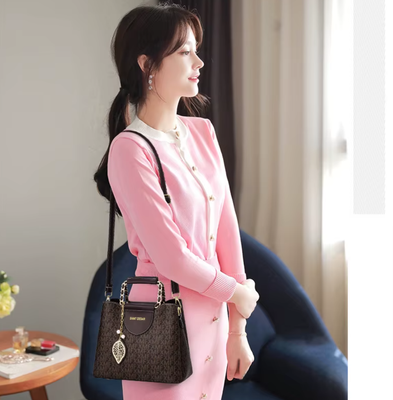 Women Party Hand Bag For Ladies PU Leather Single Shoulder_img_1