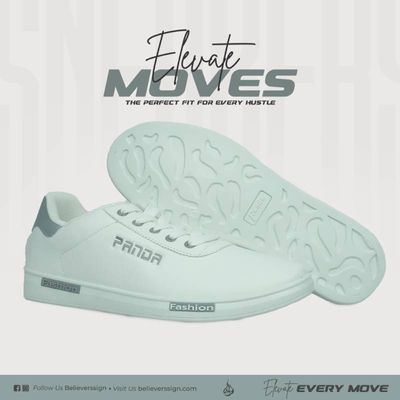 Premium Exclusive Sneakers - 8052 White & Gray_img_1