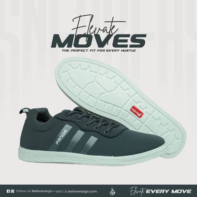Premium Exclusive Sneakers : 9020 Gray_img_1