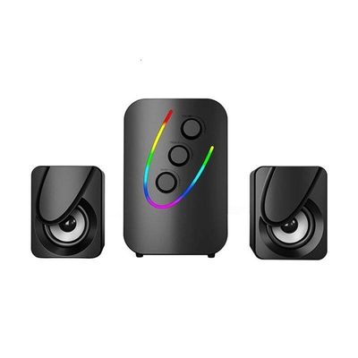 Havit SF140BT 2:1 Strong Bass Bluetooth Black Speaker_img_2