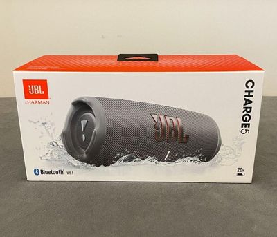 JBL CHARGE 5 Portable Waterproof Bluetooth Speaker – Black Color_img_1
