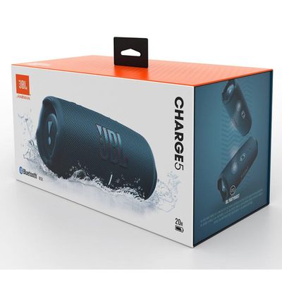 JBL CHARGE 5 Portable Waterproof Bluetooth Speaker – Blue Color_img_1