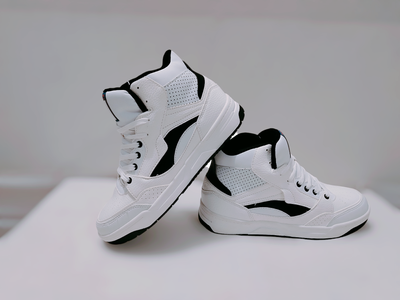REDTAPE Premium Highneck Sneakers for Men- White_img_1