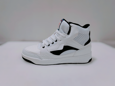 REDTAPE Premium Highneck Sneakers for Men- White_img_2