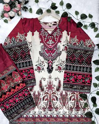 Premium Quality synthetix Silk Digital Print Co-ord Set._img_3