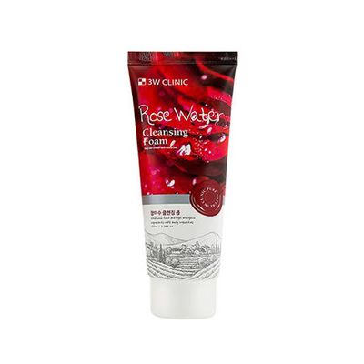 3W Clinic - Rose Water Cleansing Foam (100ml)_img_1