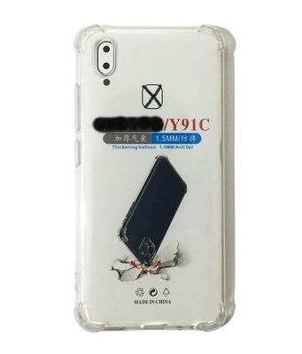 Vivo Y91C Transparent/Clear Soft silicone Phone Cover_img_0